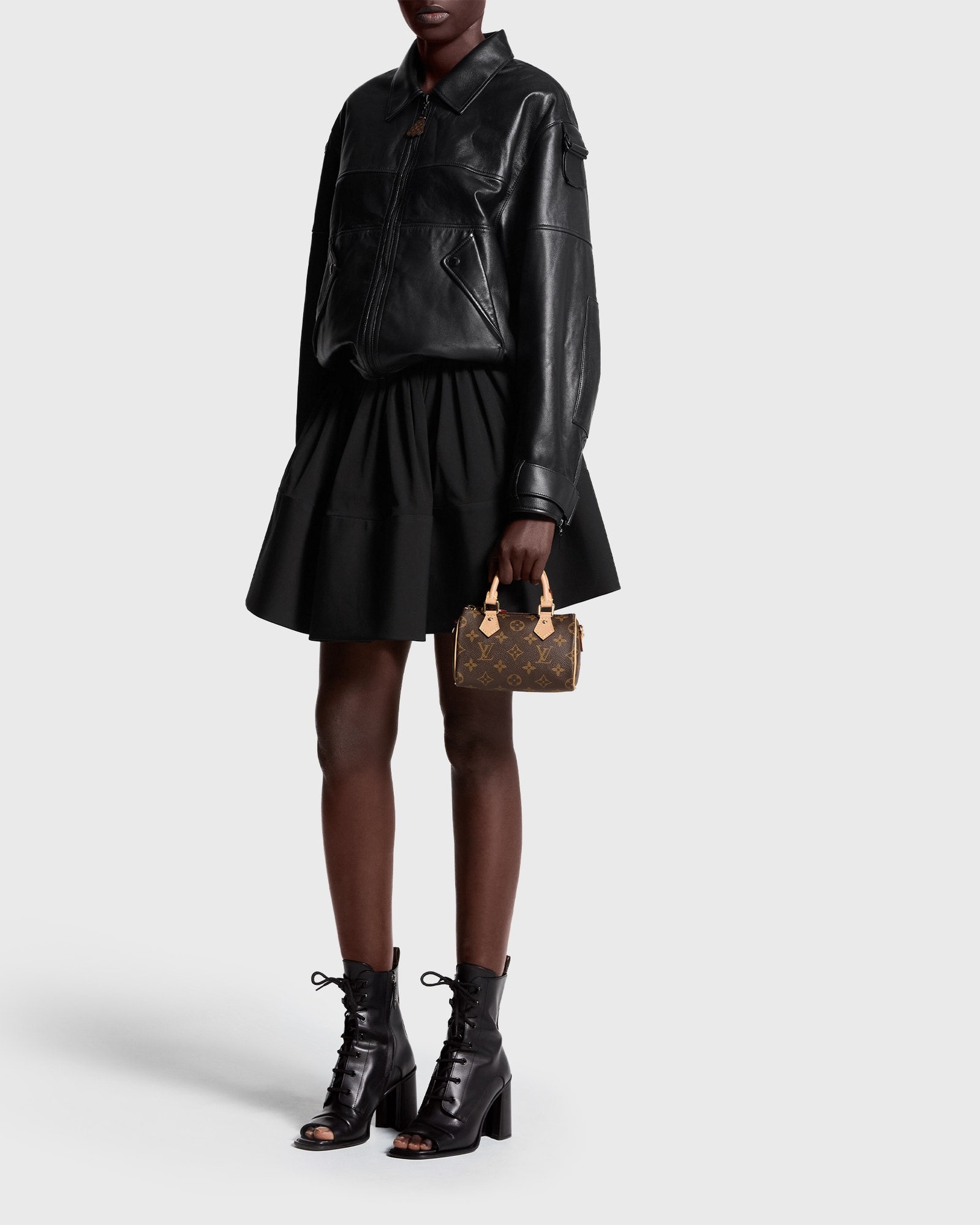 Nano Speedy in Monogram – Wear as Top Handle Bag or Crossbody